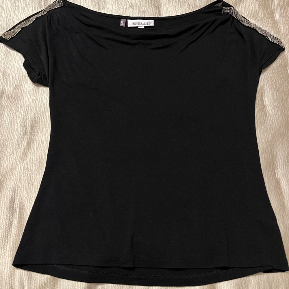 Jennifer Lopez beaded top very versatile in size medium